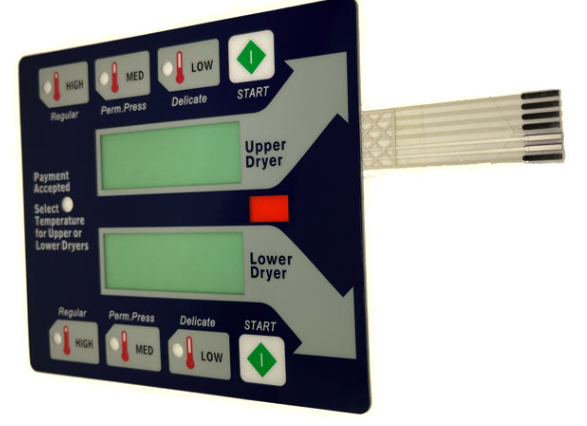 Nút kim loại cao su tự dính bền Màng PET PC