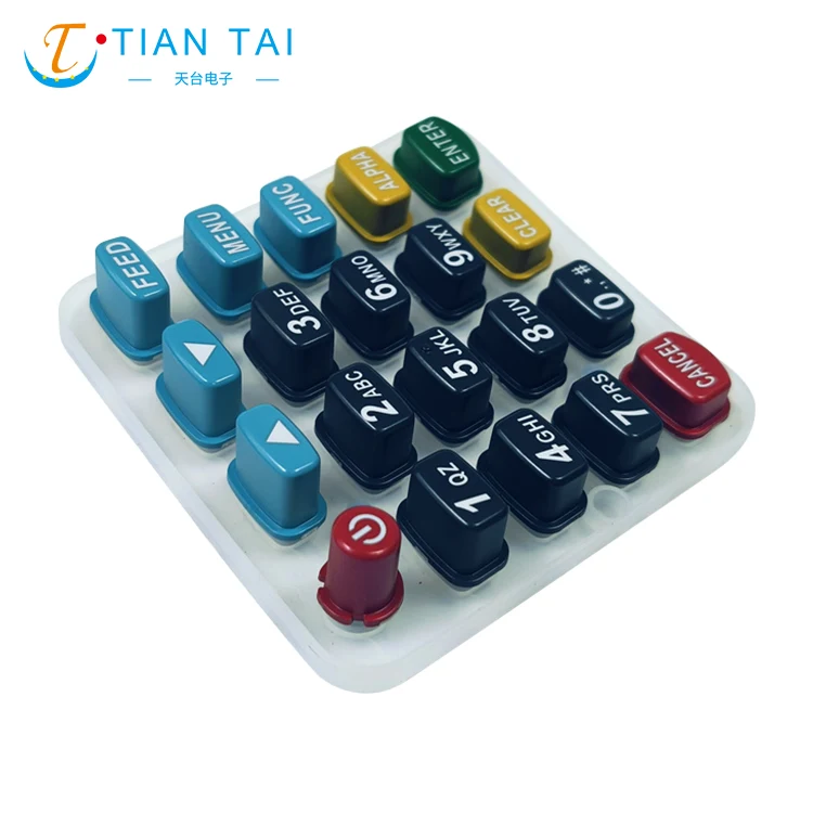 Cao su silicone có keycap